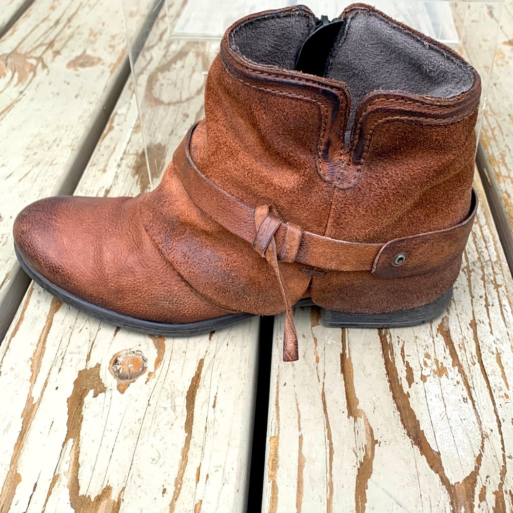 Ankle Boot Miz Mooz Seymour Brown